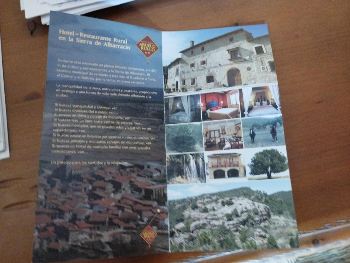 Hotel Rural Abuelo Rullo Terriente Kültér fotó
